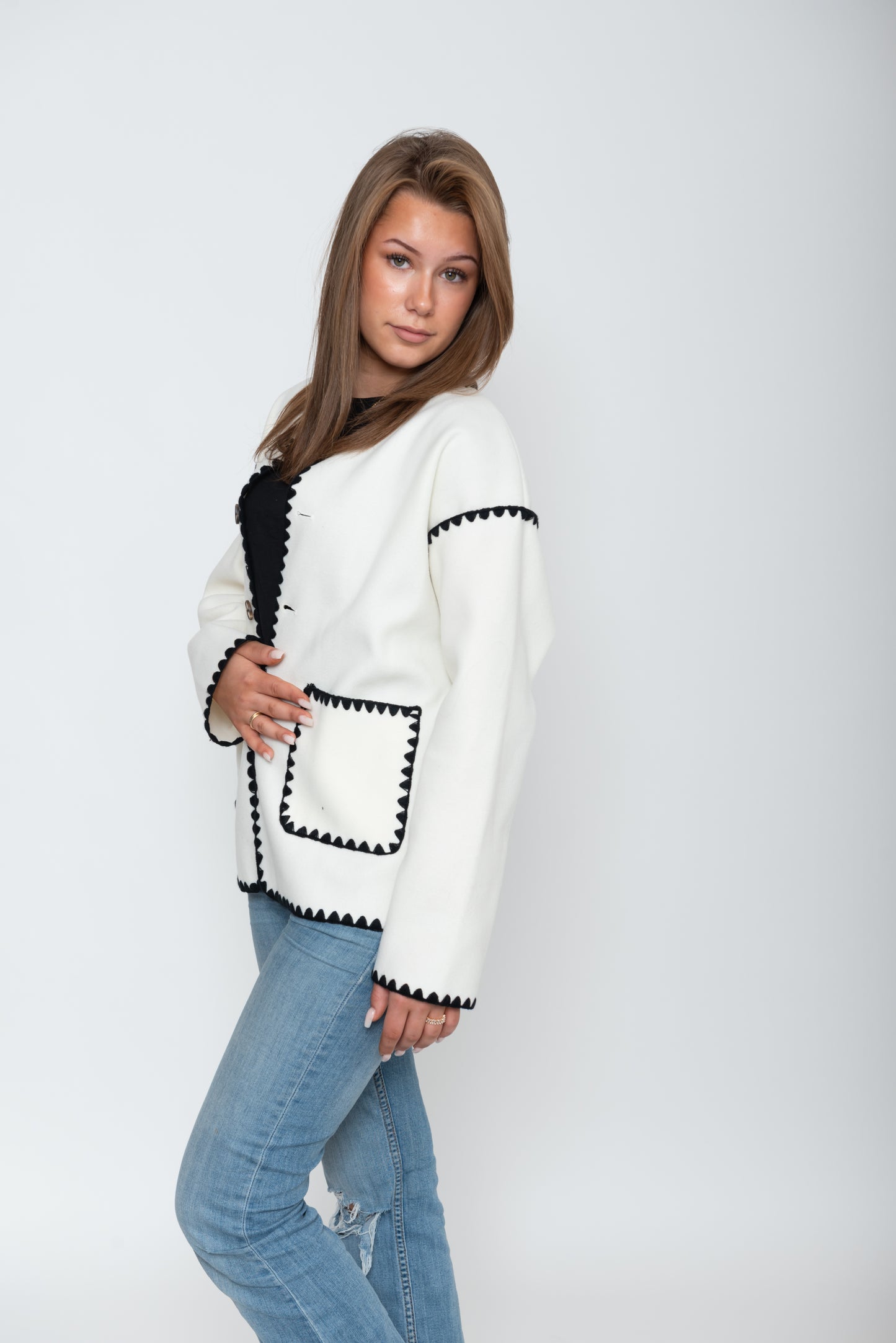 Liza coat - White -