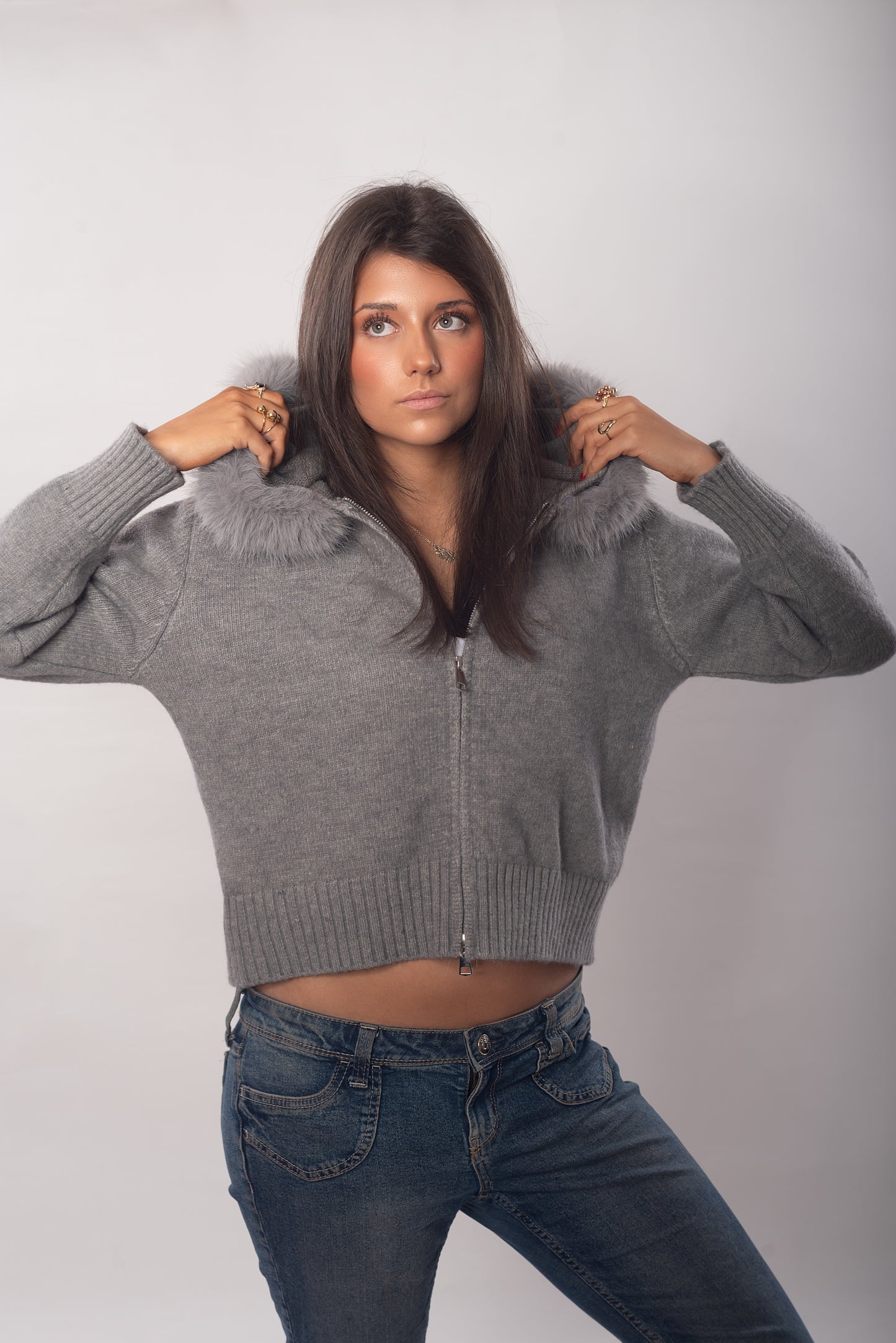 Ruby cardigan - Grey