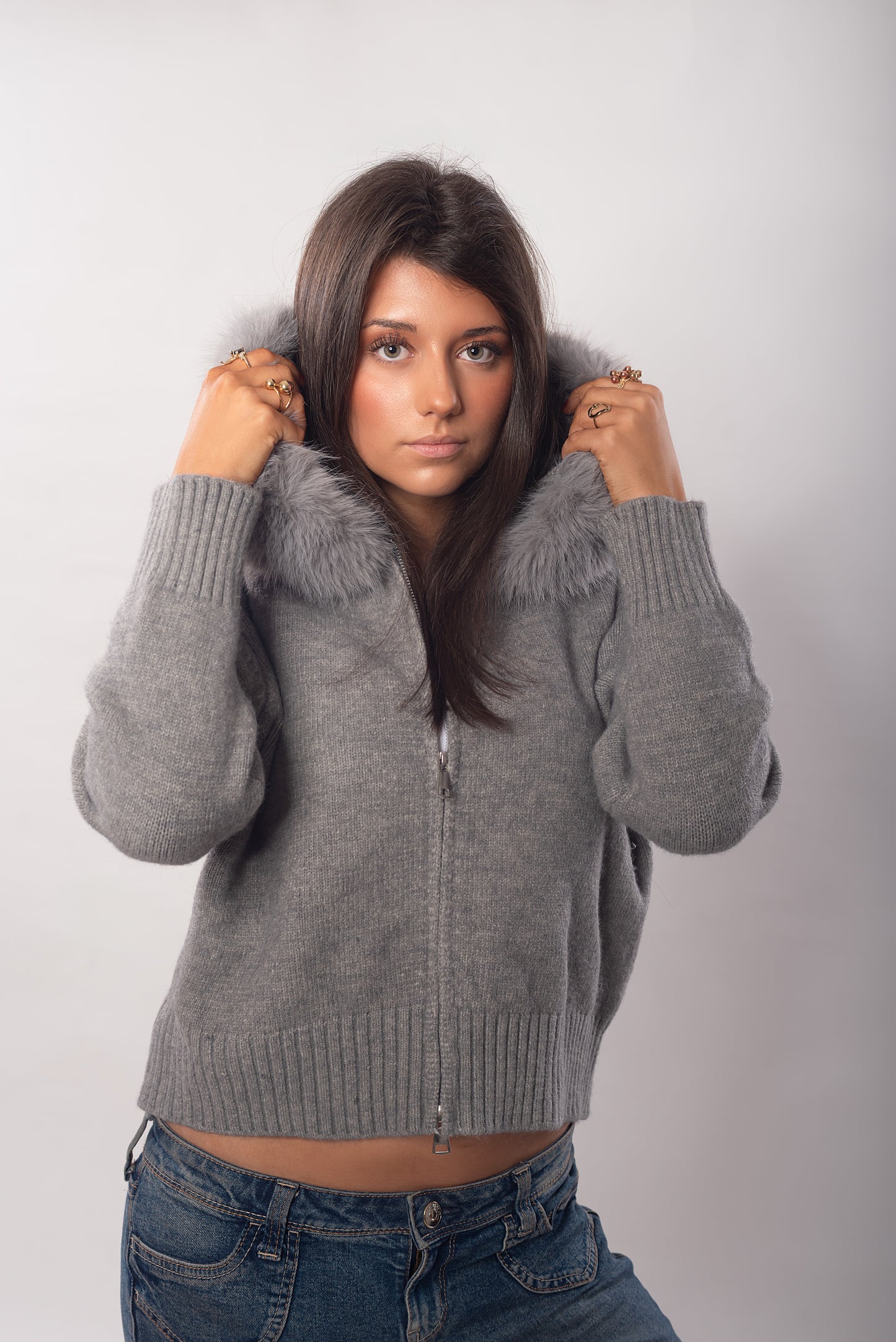 Ruby cardigan - Grey