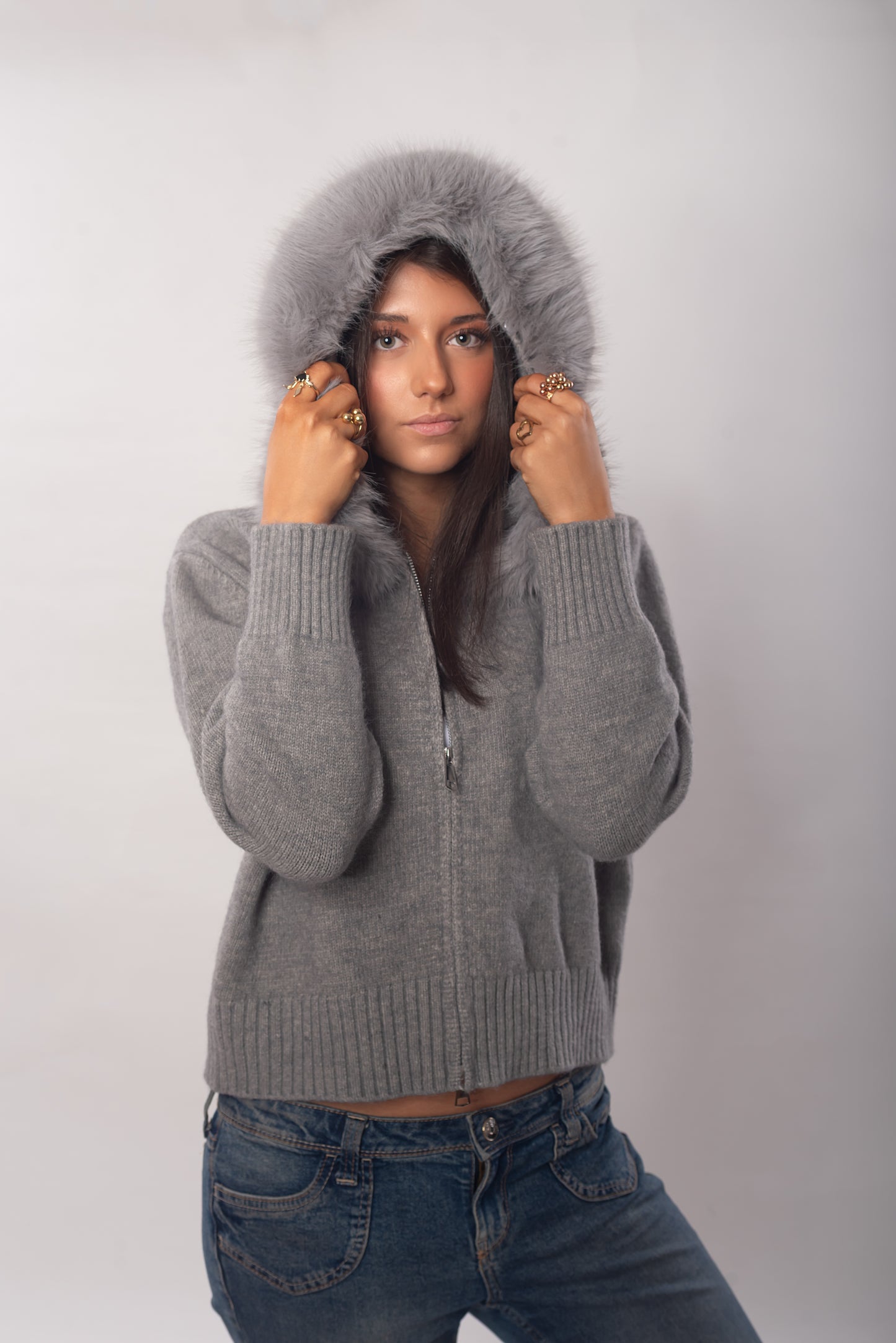 Ruby cardigan - Grey