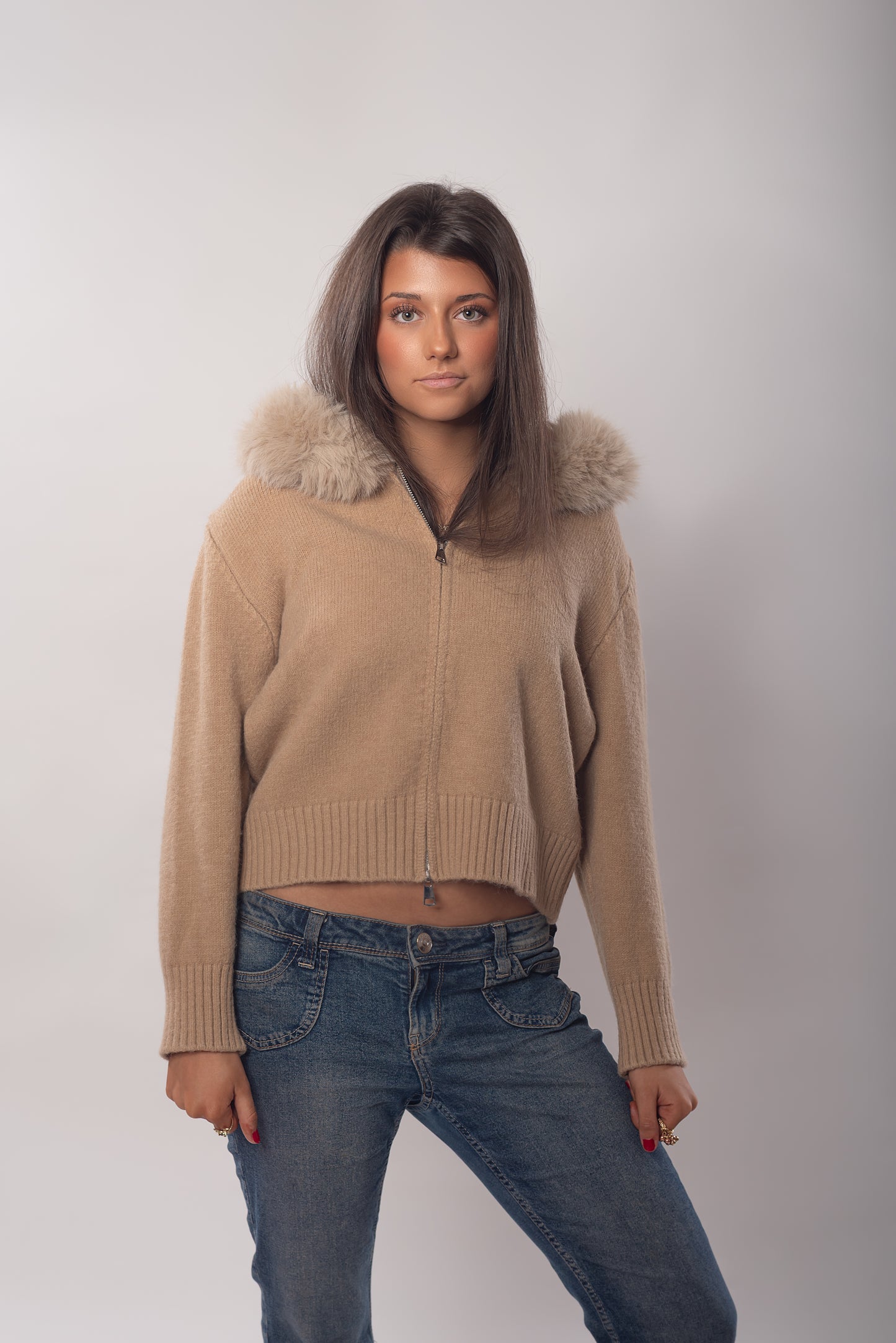 Ruby cardigan - Beige -