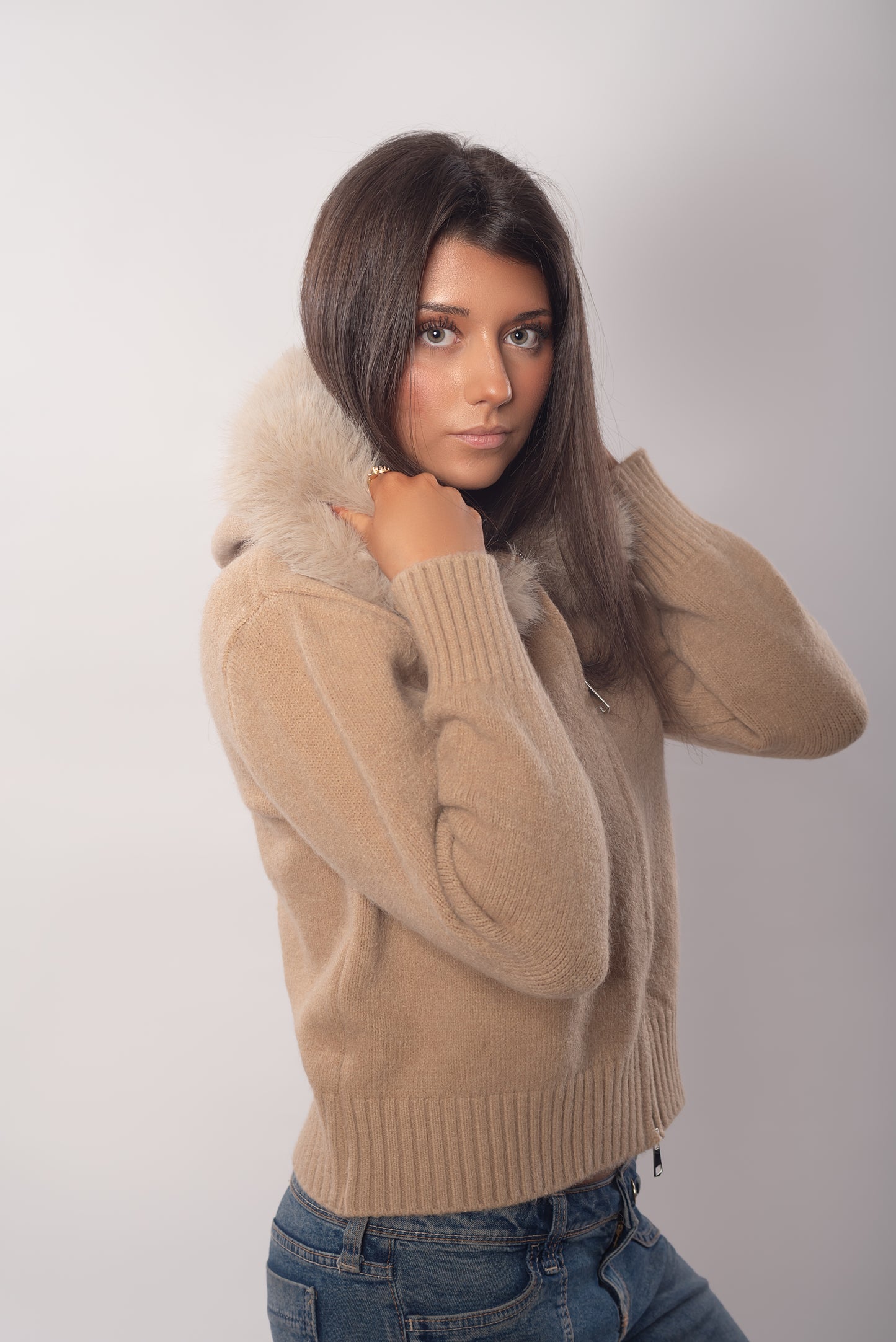 Ruby cardigan - Beige -