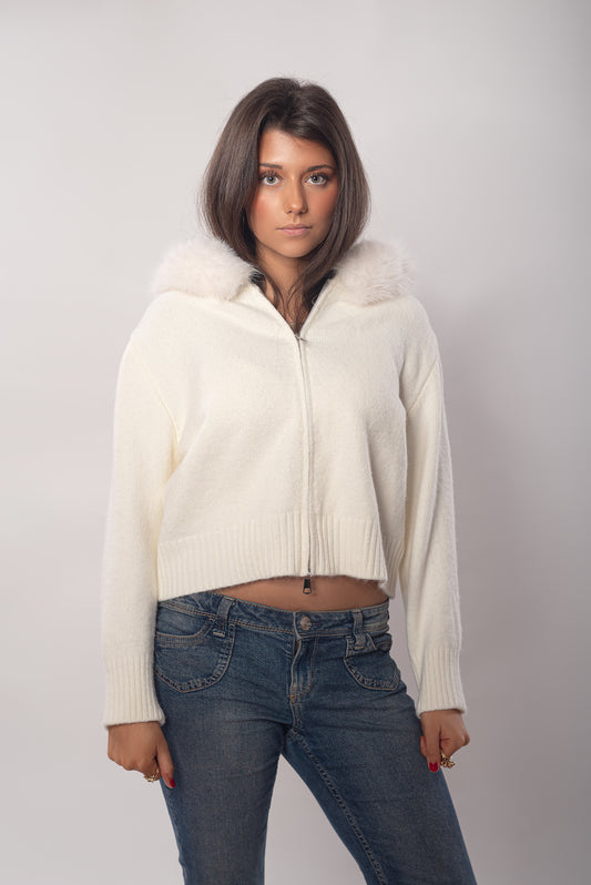 Ruby cardigan - white -