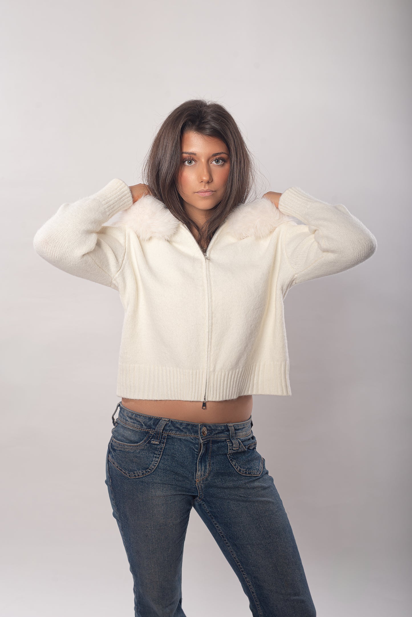 Ruby cardigan - white -