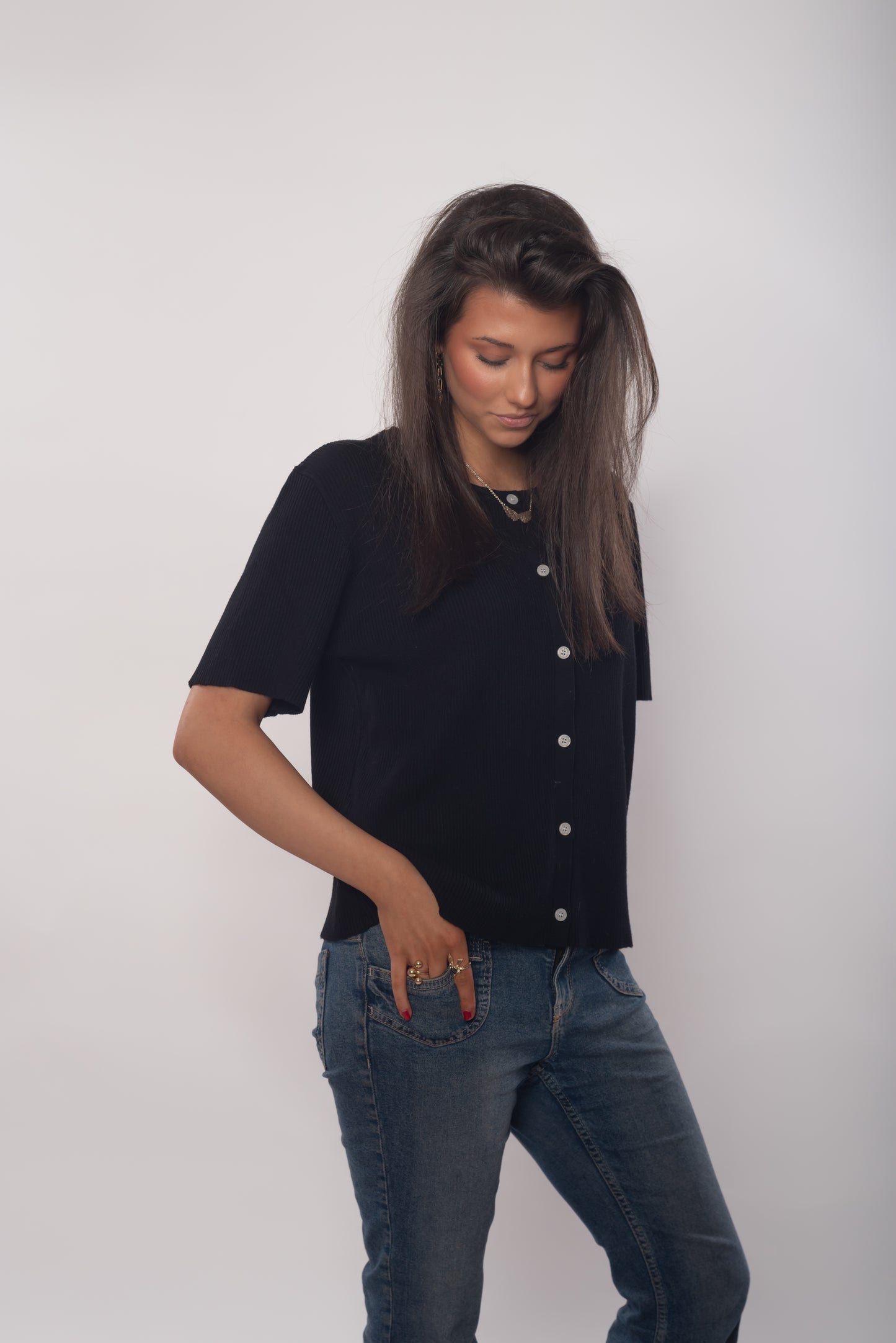 Nina shirt - Black -
