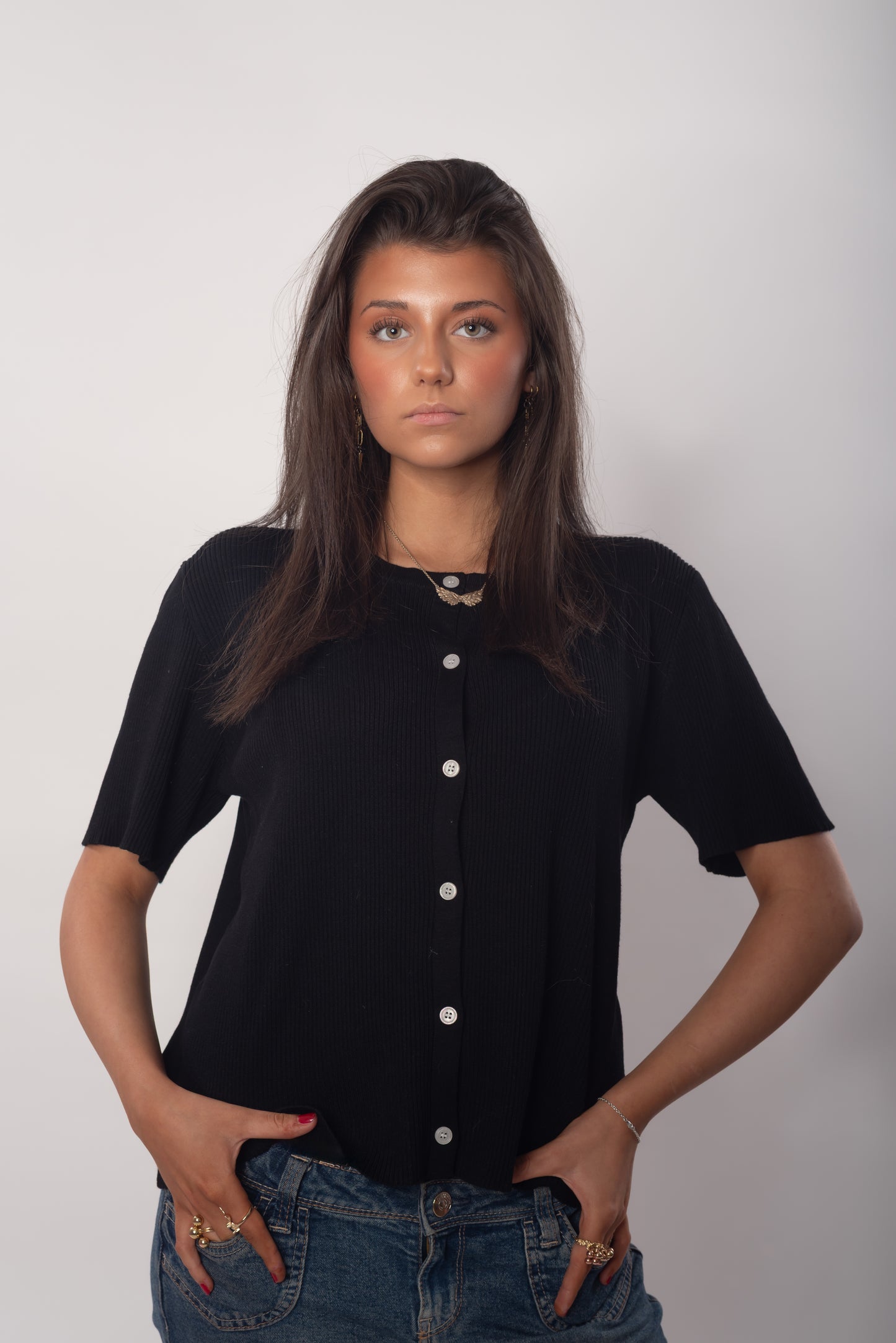 Nina shirt - Black -