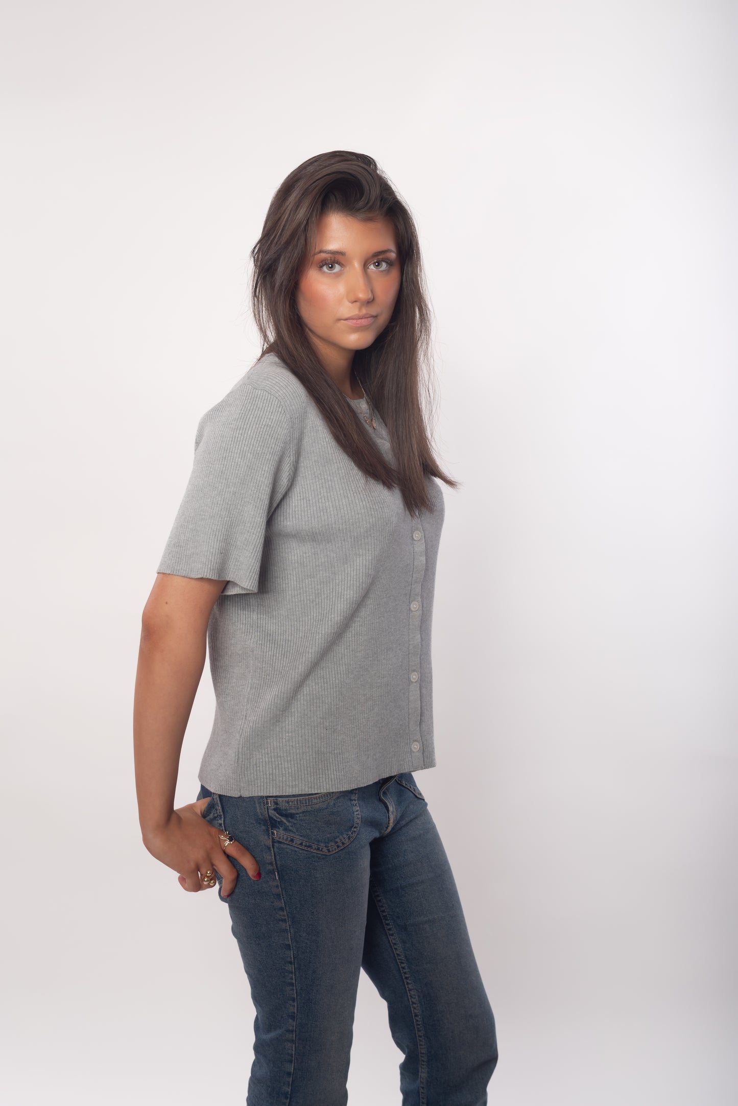 Nina shirt - Grey -