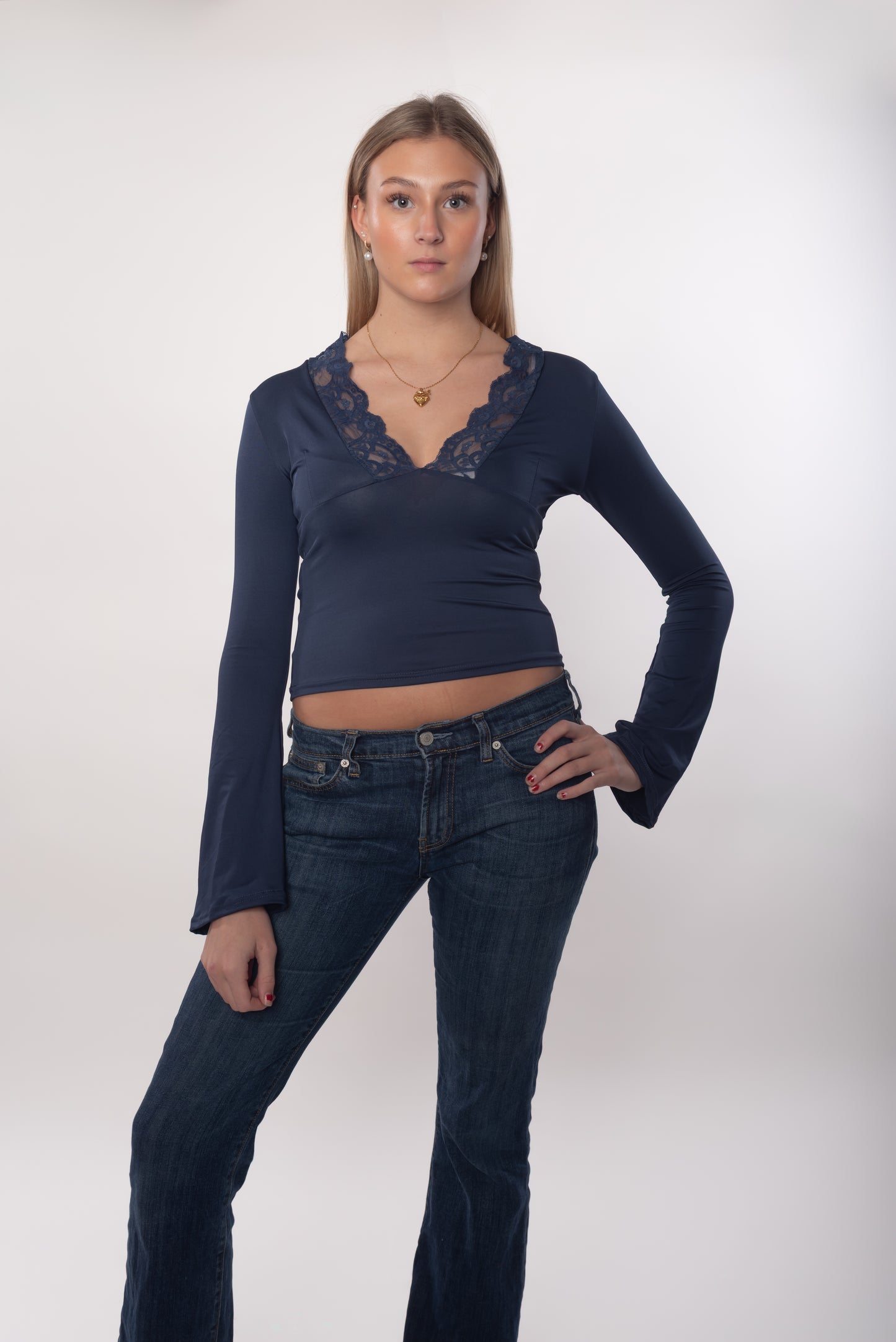 Evelyn shirt - Navy -