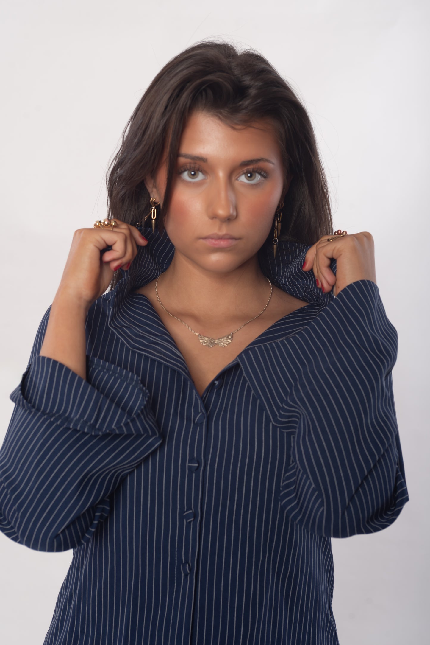 Wilma shirt - Navy -