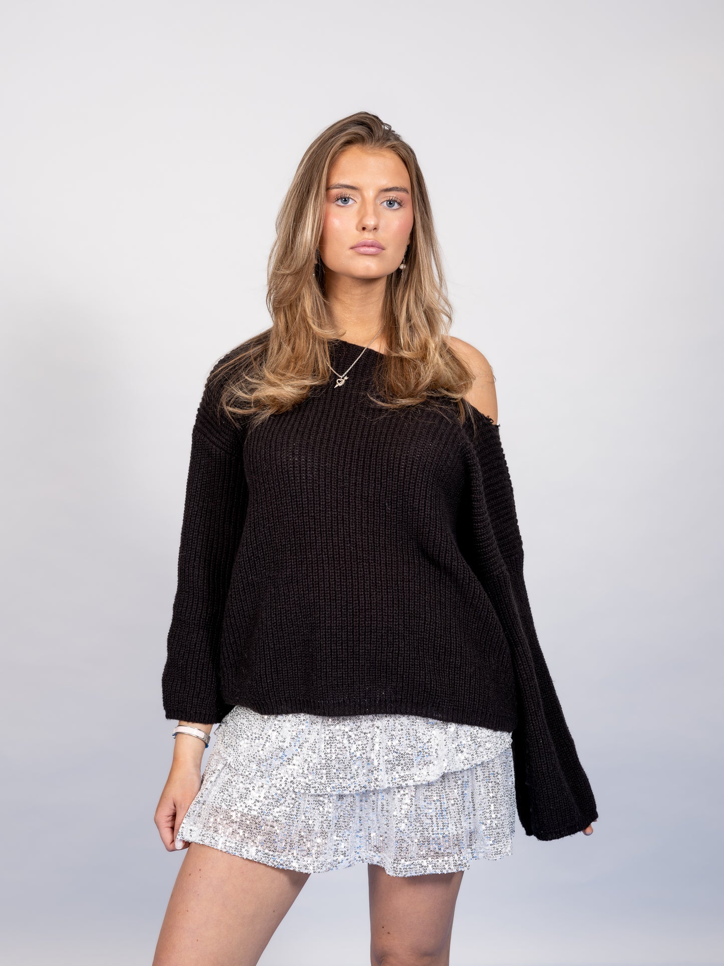 Nathalie skirt - Silver -