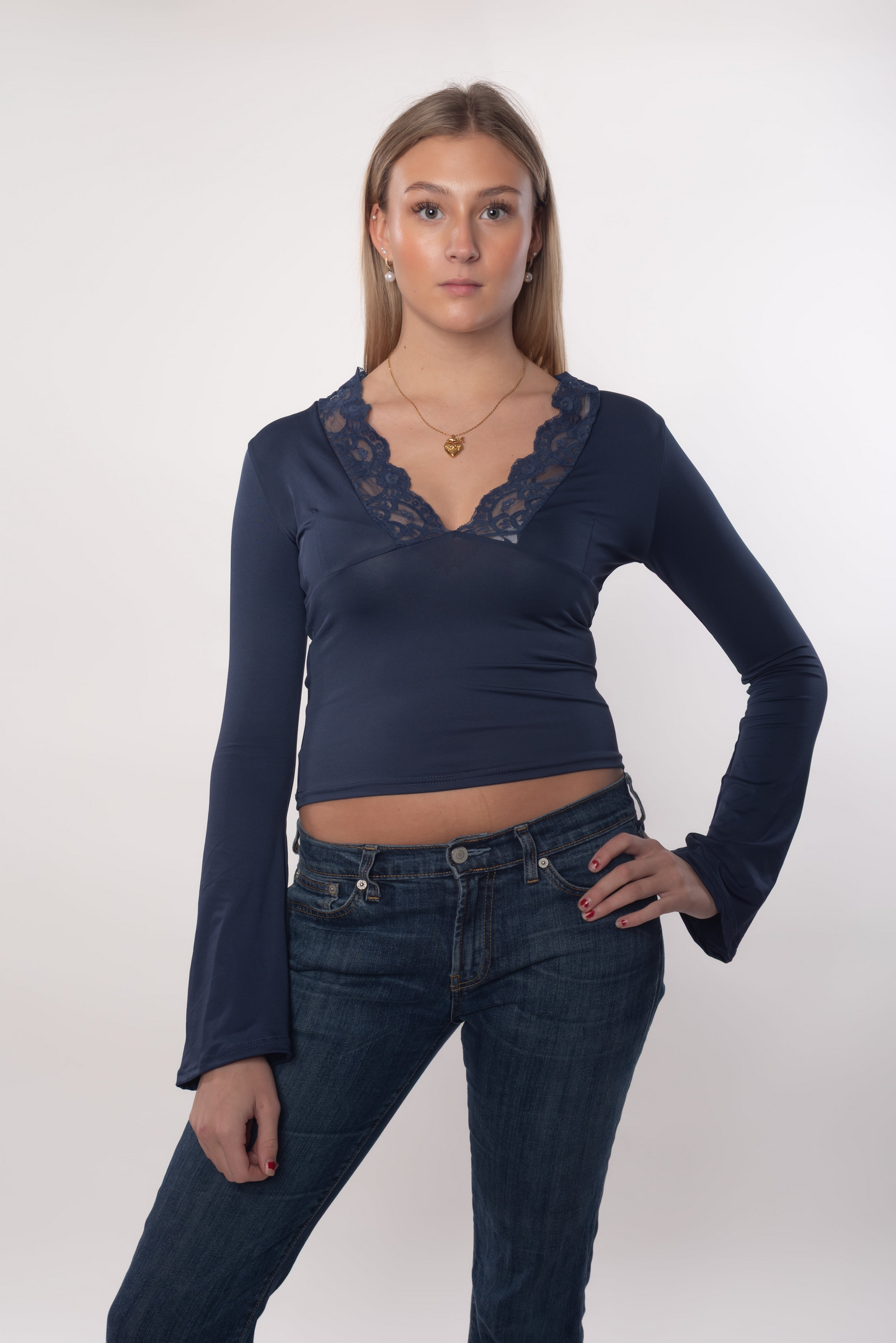 Evelyn shirt - Navy -