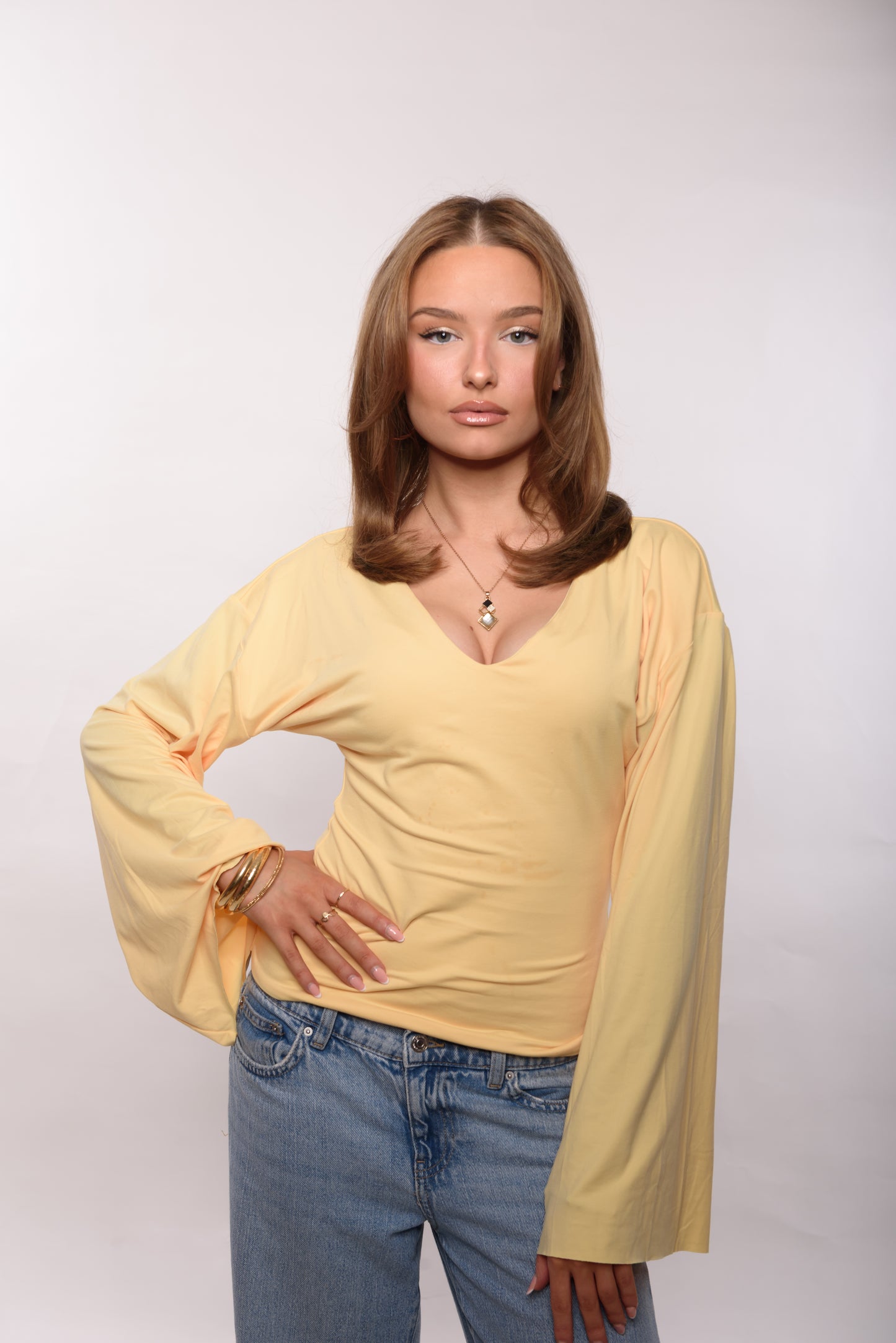 Saga shirt - Yellow -