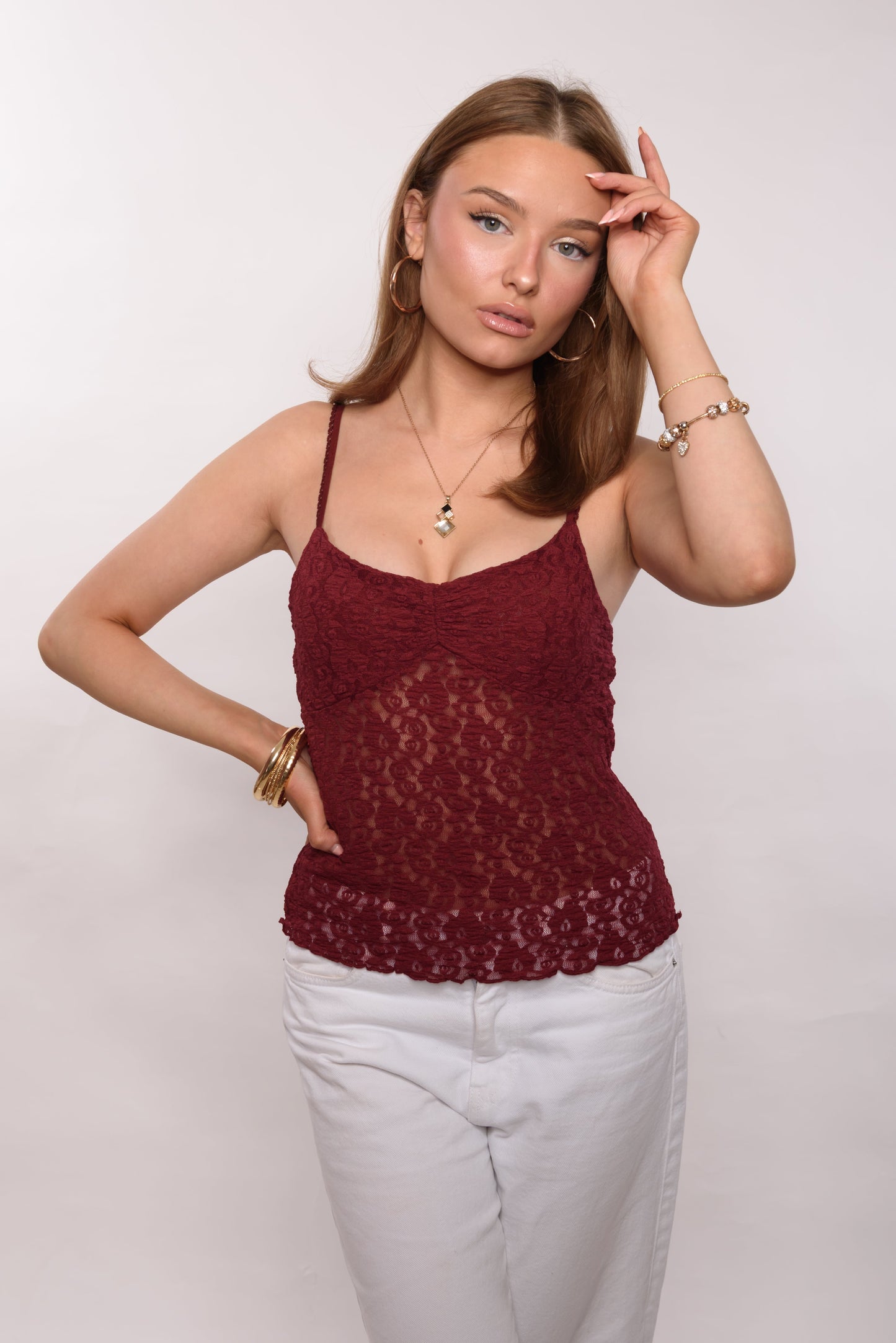 Rose top - Wine -