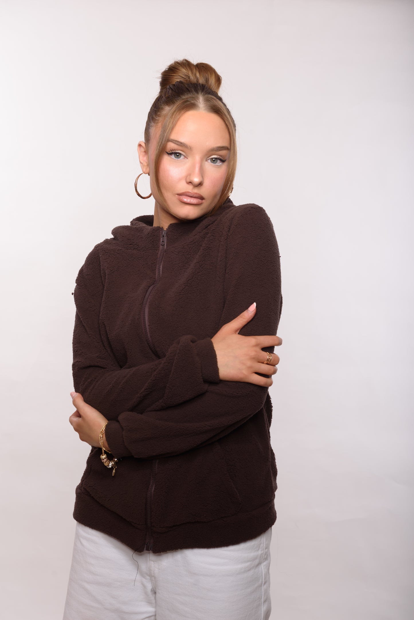 Thindra cloud cardigan - Brown -