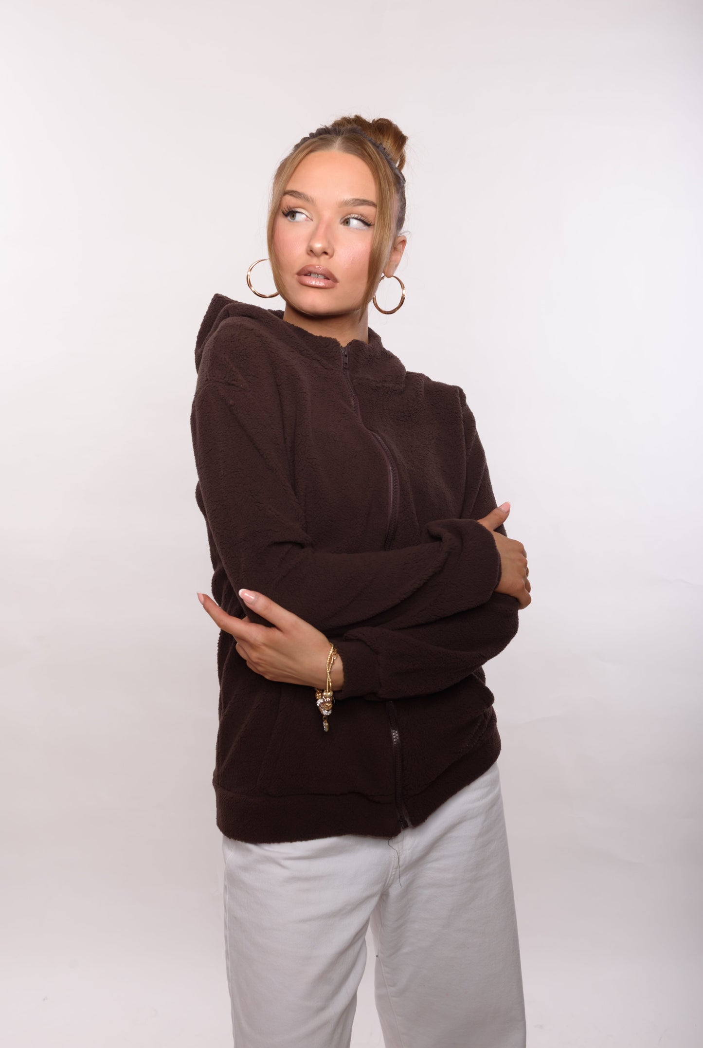 Thindra cloud cardigan - Brown -