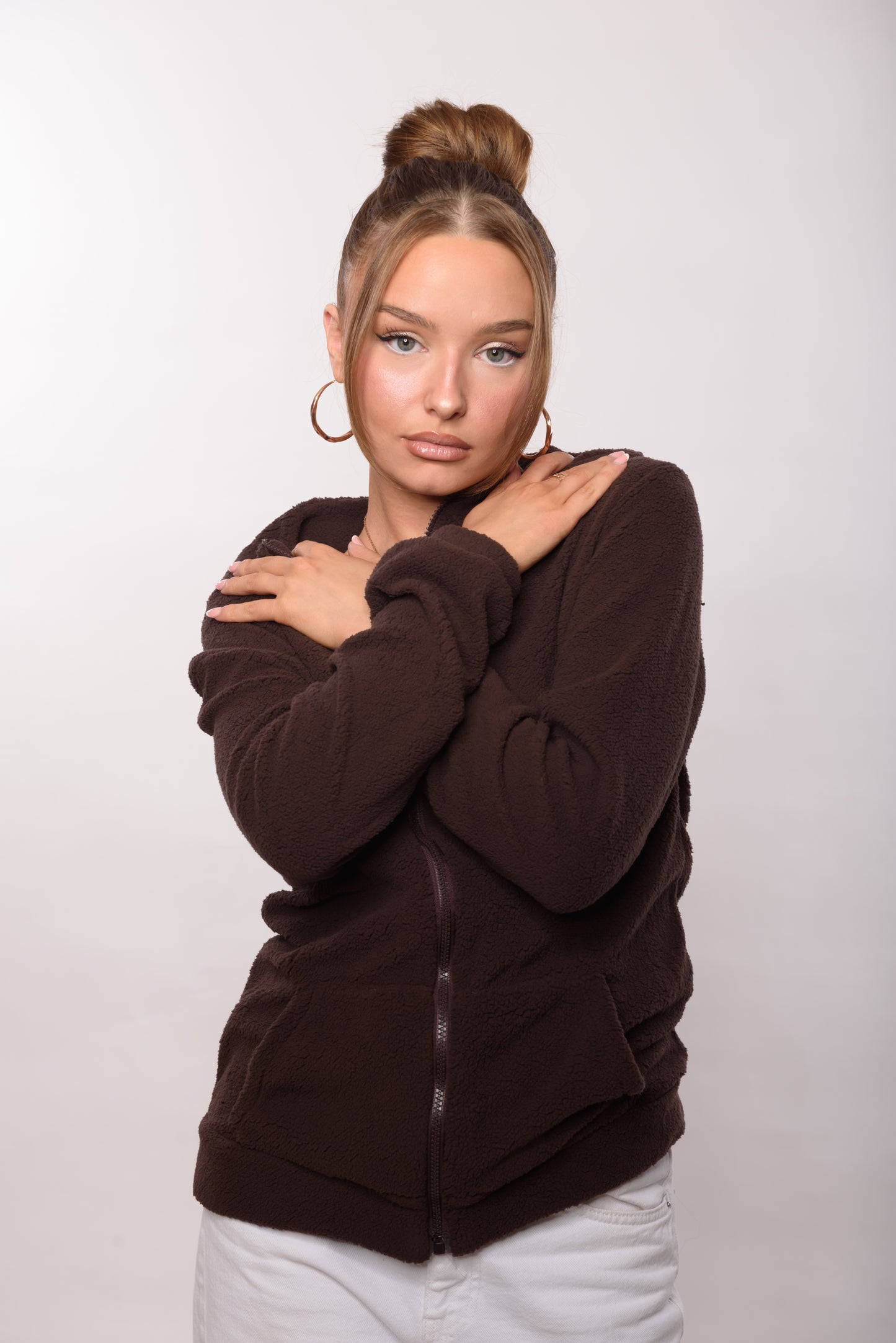 Thindra cloud cardigan - Brown -