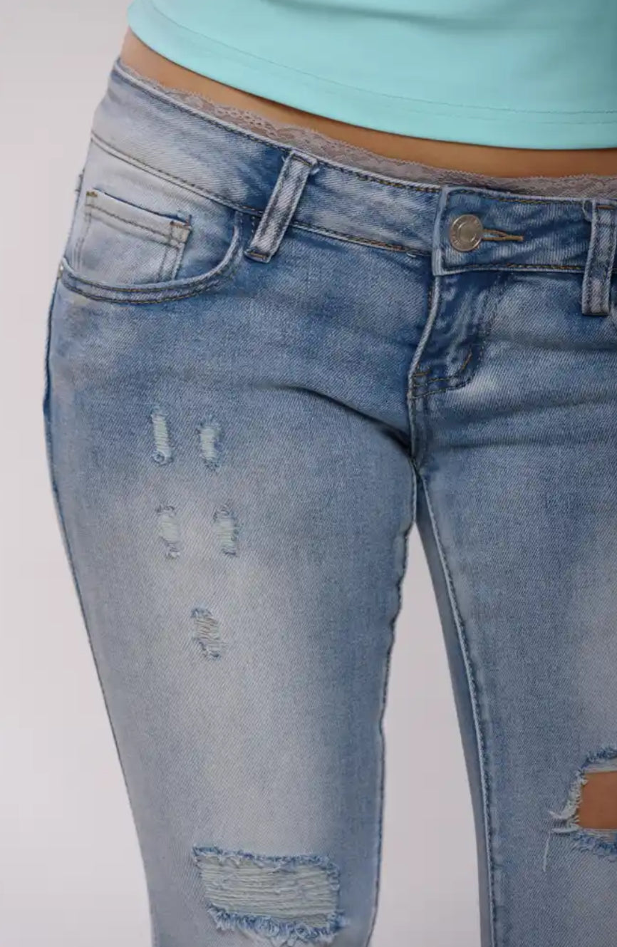 Low-waisted VeiraX1 Jeans – Limited Edition -