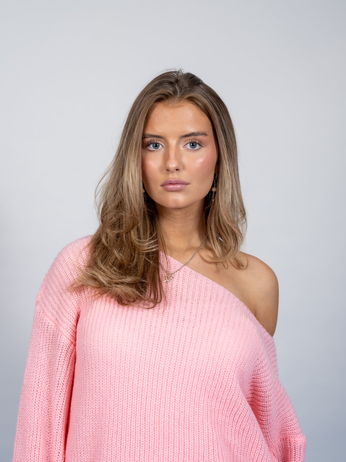 Linnea knitted shirt - Pink -