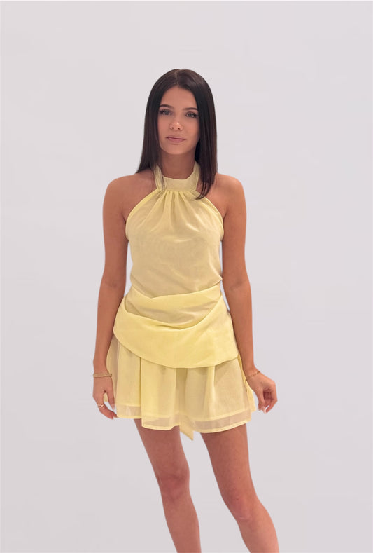 Cornelia dress - Yellow -