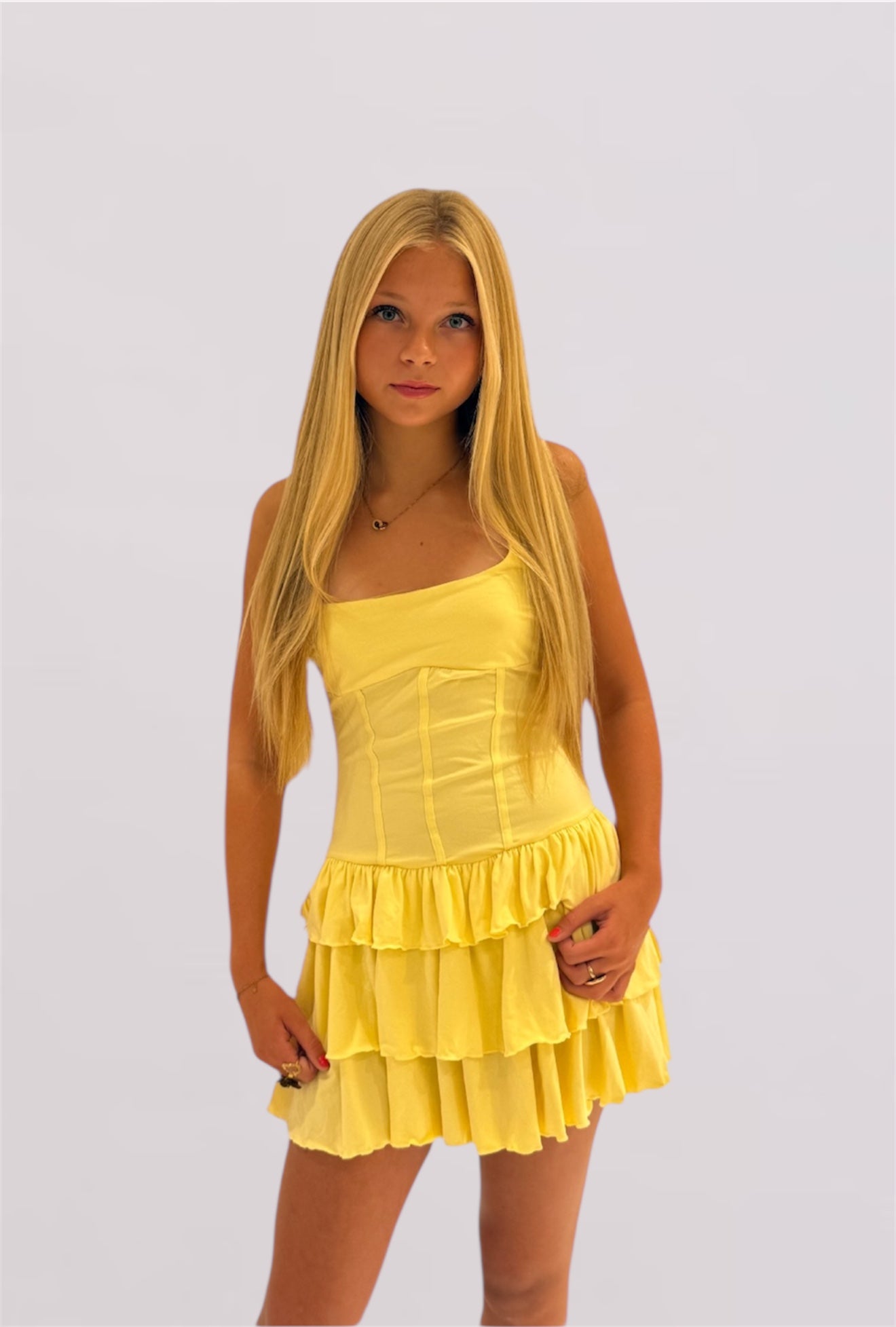 Evelina dress - Yellow -