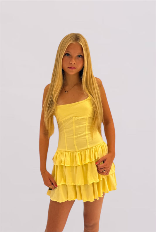 Evelina dress - Yellow -