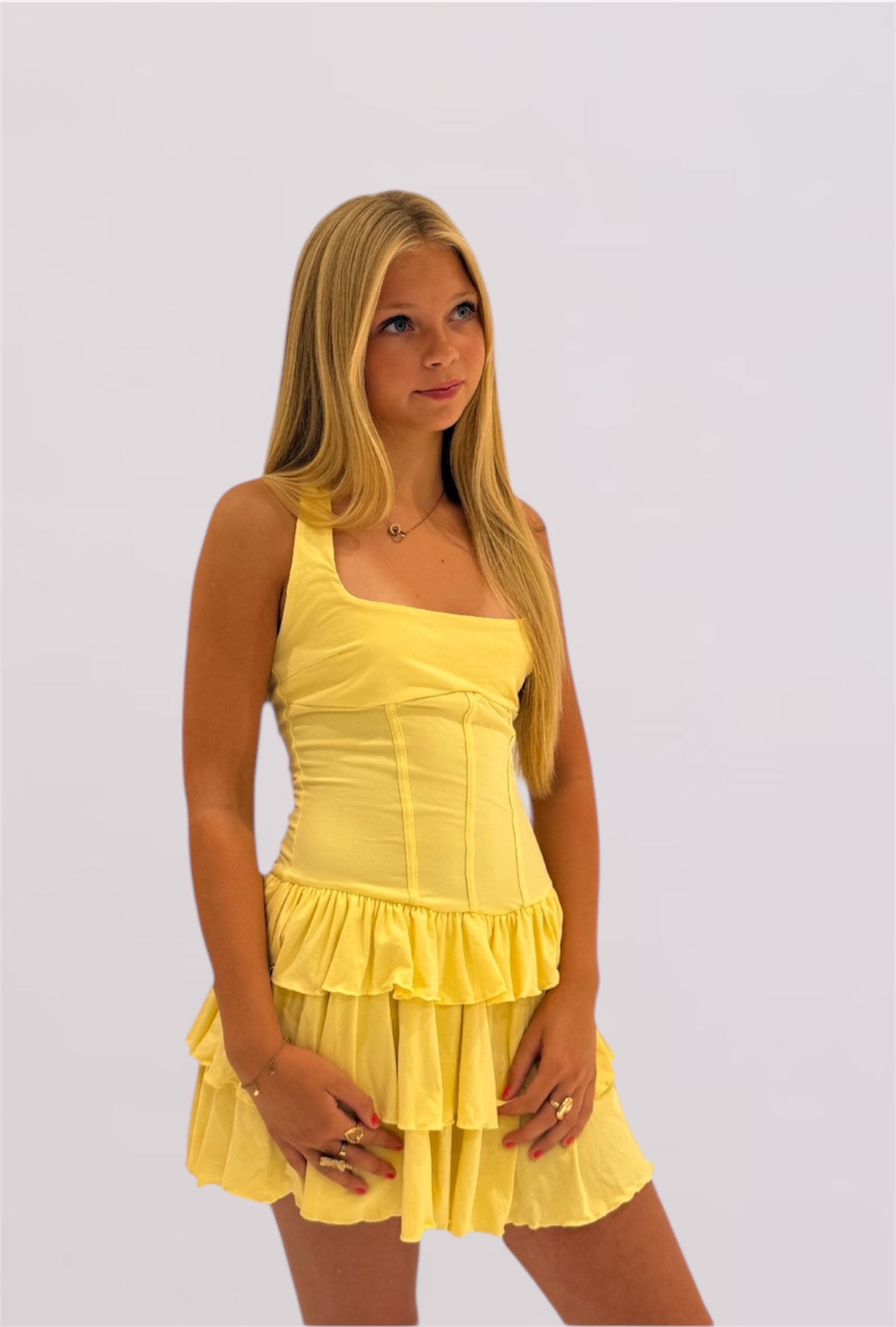 Evelina dress - Yellow -
