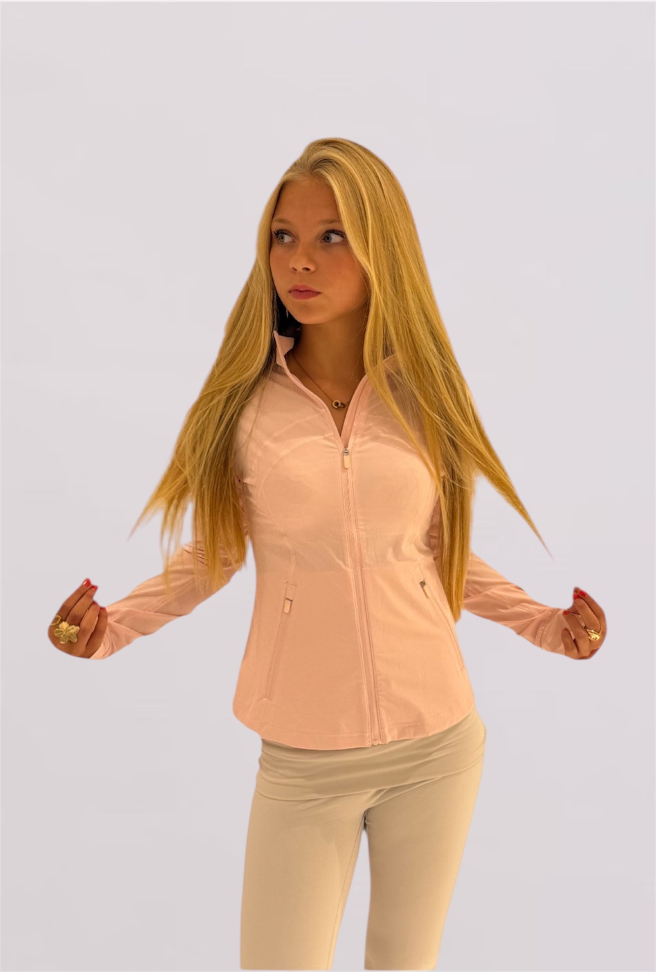 Bianca gym jacket - Pink -