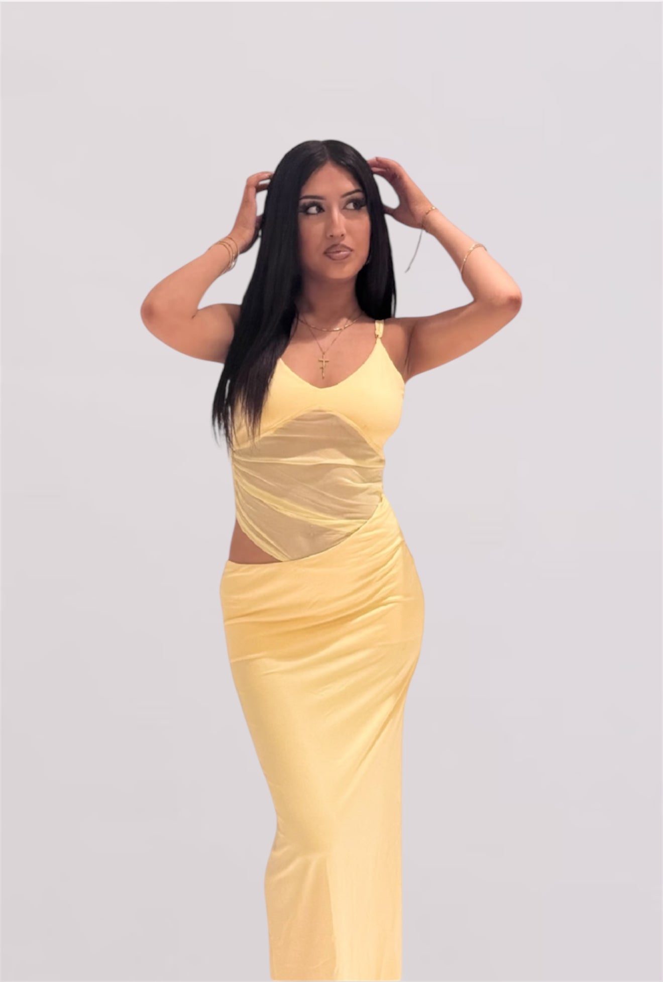 Kaziwa dress - Yellow -