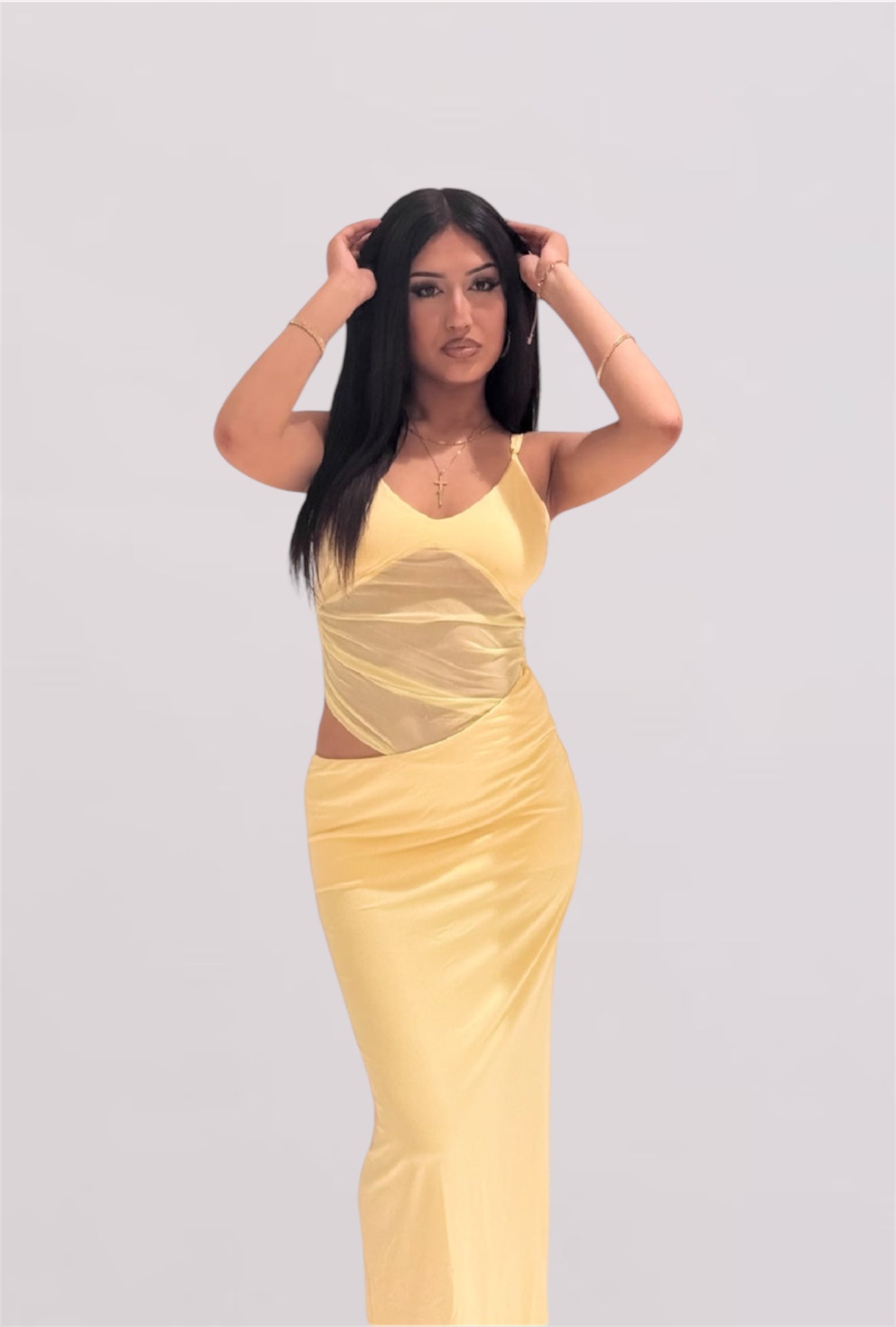 Kaziwa dress - Yellow -