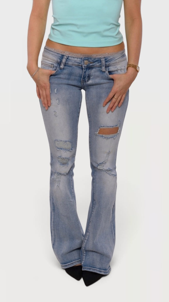 Low-waisted VeiraX1 Jeans – Limited Edition -