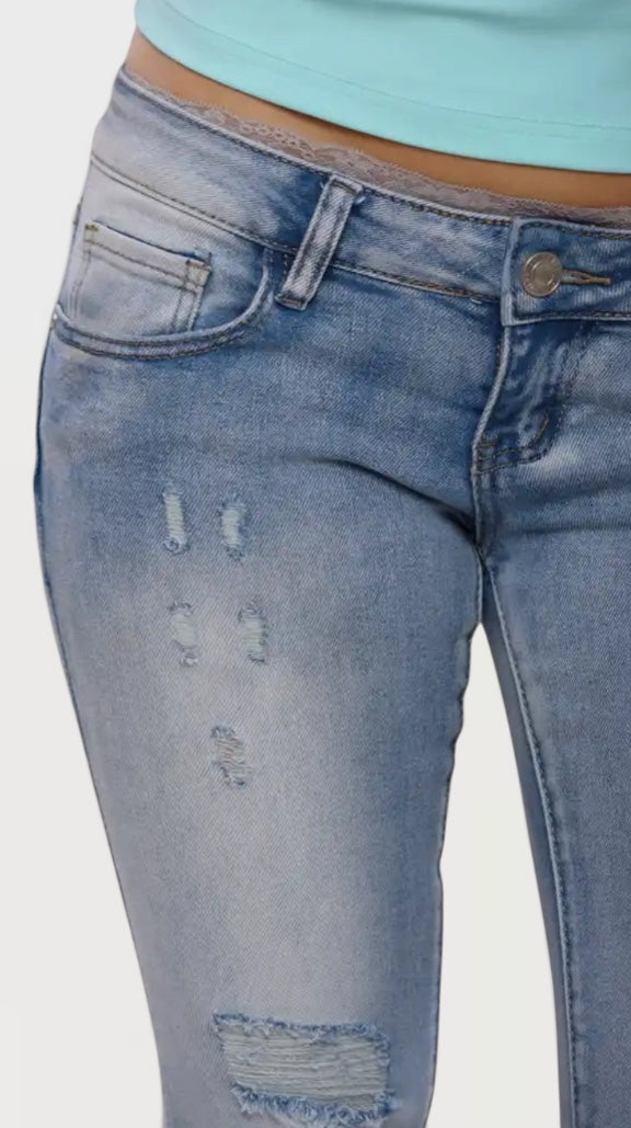 Low-waisted VeiraX1 Jeans – Limited Edition -
